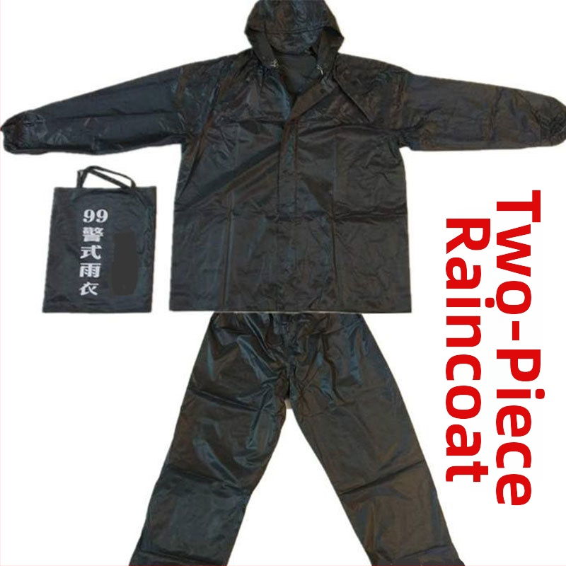 99-tip split kišnu kabanicu i hlače set za odrasle, vodootporan, reflektirajući elementi, za vožnju motorom i gradilište