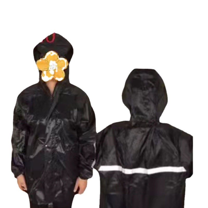 99-tip split kišnu kabanicu i hlače set za odrasle, vodootporan, reflektirajući elementi, za vožnju motorom i gradilište