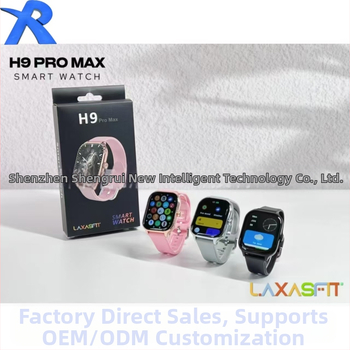 H9Promax Privatni Model Pametni Sat, Kućište od titanijeve legure, Kvadratni brojčanik, Android-kompatibilan, 7–14 dana trajanja baterije