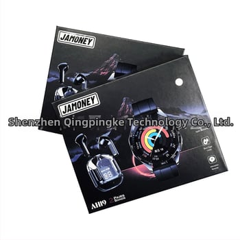 AH19 pametni sat s Bluetooth pozivima + GT4 Max slušalice, praćenje otkucaja srca i sna, vodootporan, TFT zaslon