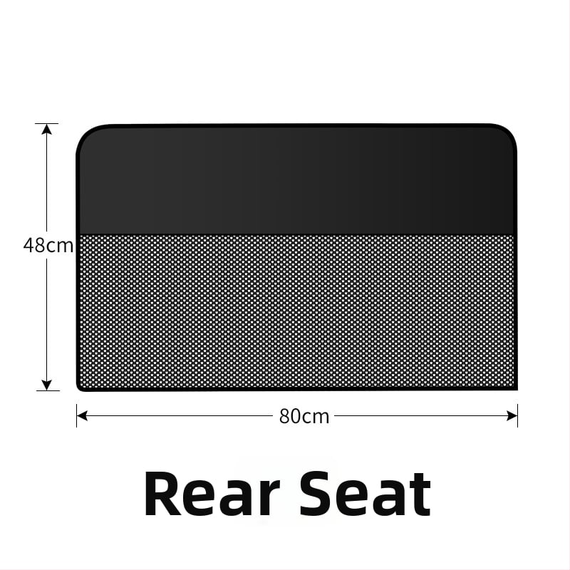 Κουρτίνα σκίασης αυτοκινήτου με διπλό πλευρικό πλέγμα, μαγνητική προσάρτηση, θερμομόνωση και προστασία από το φως για τα παράθυρα του αυτοκινήτου