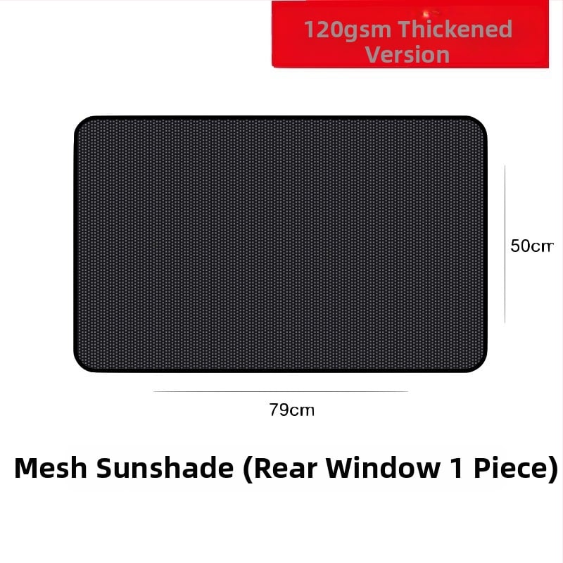 Κουρτίνα σκίασης αυτοκινήτου με διπλό πλευρικό πλέγμα, μαγνητική προσάρτηση, θερμομόνωση και προστασία από το φως για τα παράθυρα του αυτοκινήτου