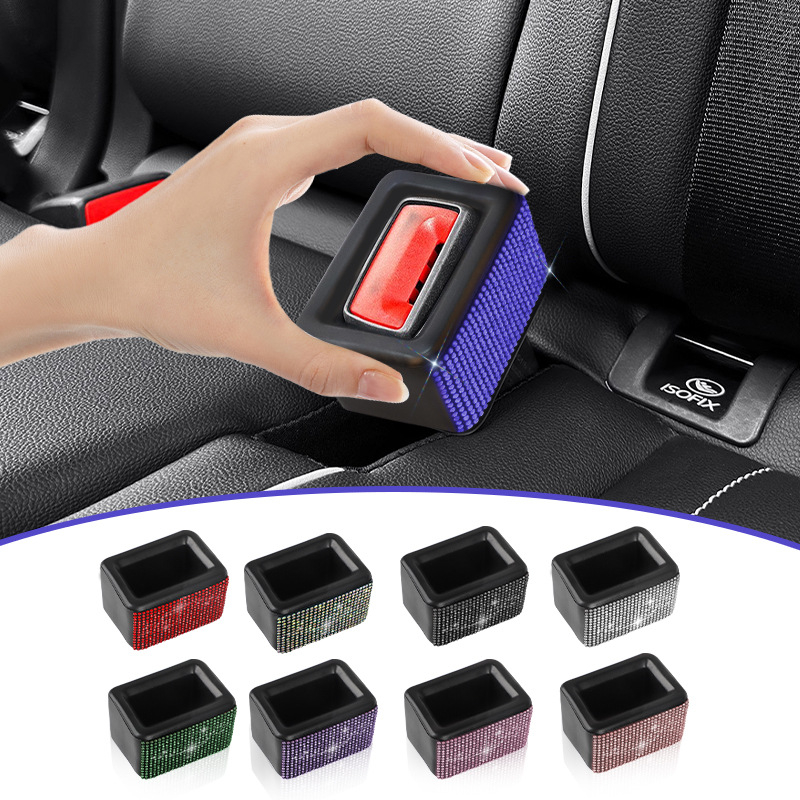Držač sigurnosnog pojasa za auto s dijamantnim poklopcem, silikon materijal, model 33333, marka Further 2, podrijetlo Guangzhou