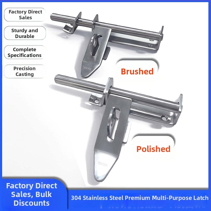 Gujiu Jian Premium Mortise Lock – Zámka na dvere Buckle-Type, Nerezová oceľ, Model: Premium Mortise Lock, Povrchová úprava: Mechanické leštenie