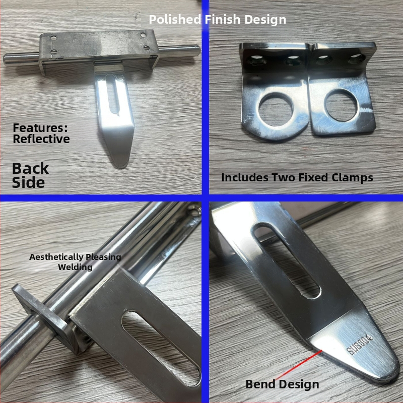 Gujiu Jian Premium Mortise Lock – Zámka na dvere Buckle-Type, Nerezová oceľ, Model: Premium Mortise Lock, Povrchová úprava: Mechanické leštenie