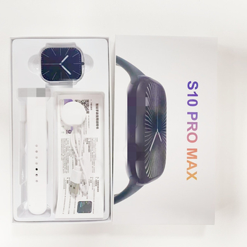 S10 pametni sat s praćenjem otkucaja srca, krvnog tlaka i zasićenosti krvi kisikom, praćenje sna i brojanje koraka; kućište od titanijeve legure, TFT zaslon, 200 mAh baterija, Bluetooth pozivi, bežično punjenje, kompatibilno s iOS-om