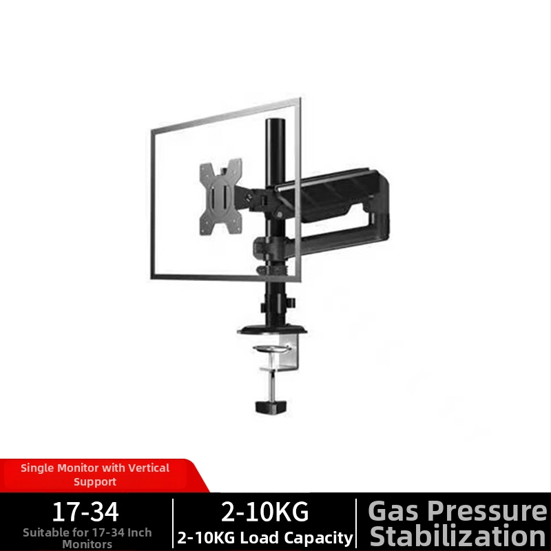 Držiak monitora s robotickým ramenom – univerzálne uchytenie, prichytenie na stôl, nastaviteľný v uhloch, hliníková konštrukcia