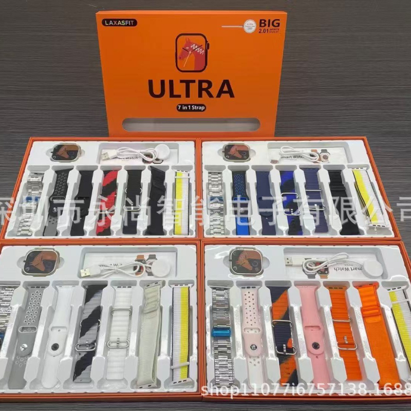 Pametni sat s funkcijom 7-u-1, bežično punjenje, Bluetooth pozivi, praćenje otkucaja srca i zasićenost krvi kisikom