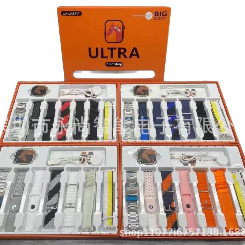 Pametni sat s funkcijom 7-u-1, bežično punjenje, Bluetooth pozivi, praćenje otkucaja srca i zasićenost krvi kisikom