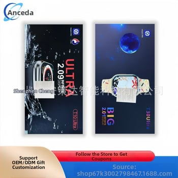 T10ULTRA/T30ULTRA pametni sat s Bluetooth pozivima, praćenjem otkucaja srca, mjerenjem krvnog tlaka, praćenjem sna i mjerenjem razine kisika u krvi