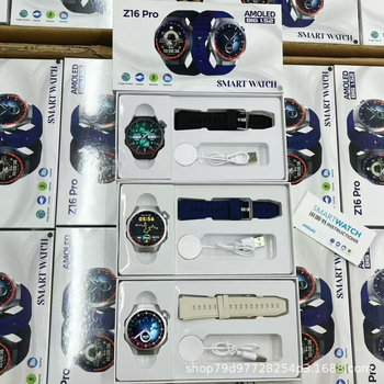 Z16 Pro pametni sat s praćenjem otkucaja srca, Bluetooth pozivi, poruke, AI glasovni asistent, dnevna vodootpornost