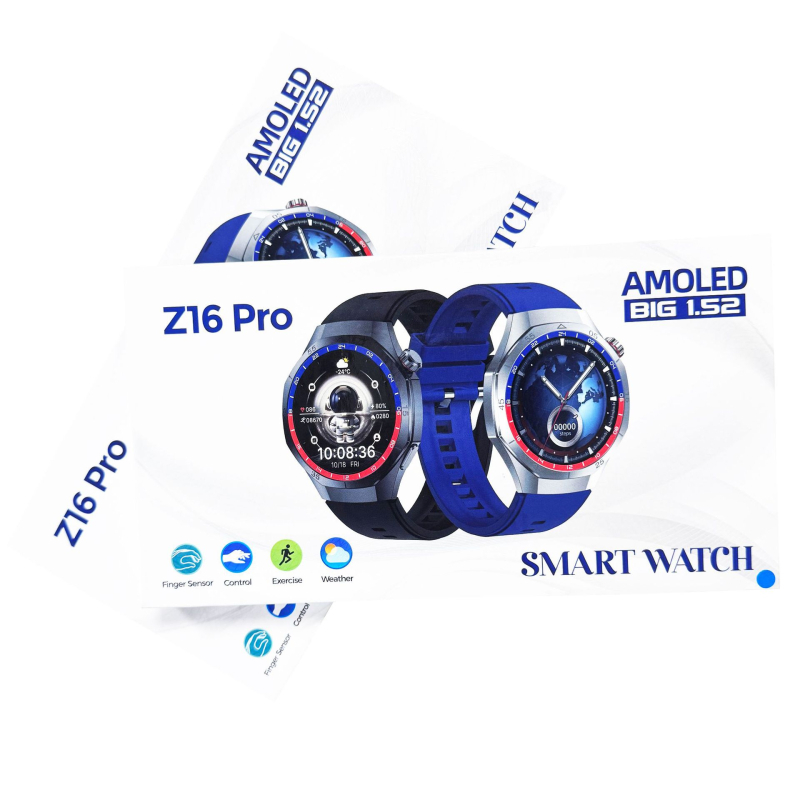 Z16 Pro pametni sat s praćenjem otkucaja srca, Bluetooth pozivi, poruke, AI glasovni asistent, dnevna vodootpornost