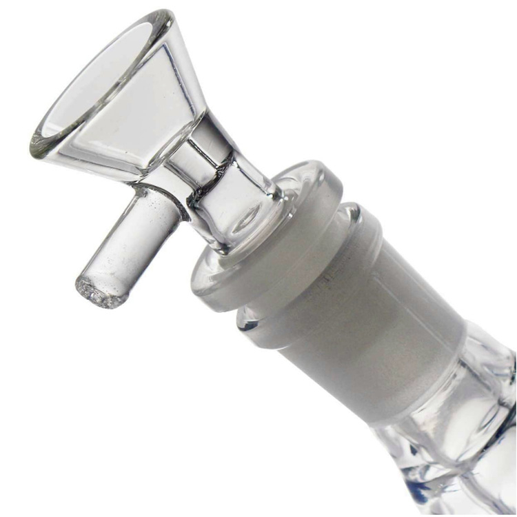 Bong szájrész – boroszilikát üveg, újrahasználható, kompatibilis a szabványos bong csatlakozásokkal, Yunwang