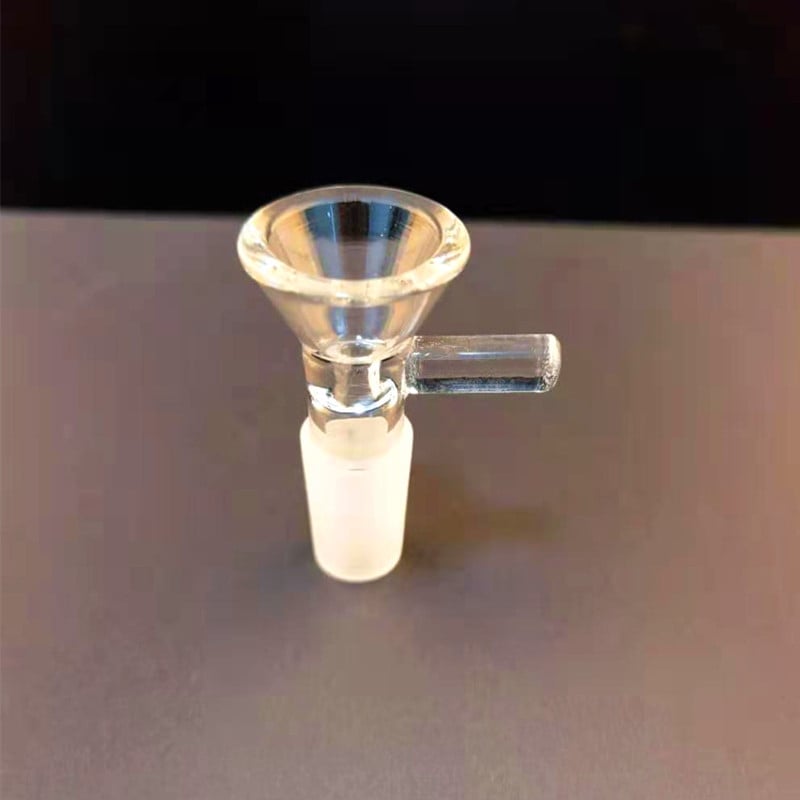 Bong szájrész – boroszilikát üveg, újrahasználható, kompatibilis a szabványos bong csatlakozásokkal, Yunwang