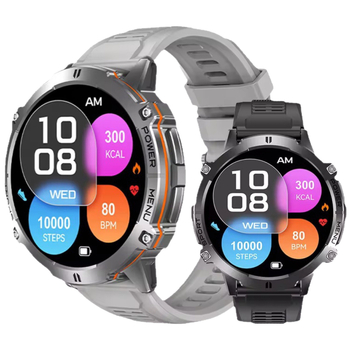 X3 okosóra AMOLED kijelzővel, Bluetoothos hívás, szívritmus-nyomon követés, vér oxigén szint mérése, alvásfigyelés