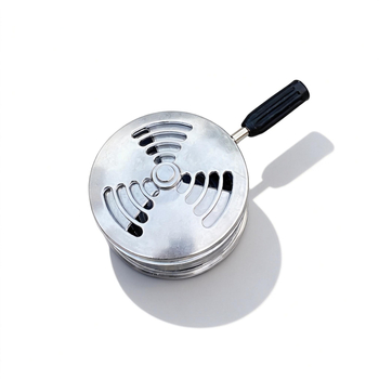 Füstölő serpenyő fémből Dahong 2315462, Szén-izoláció, Szélvédett