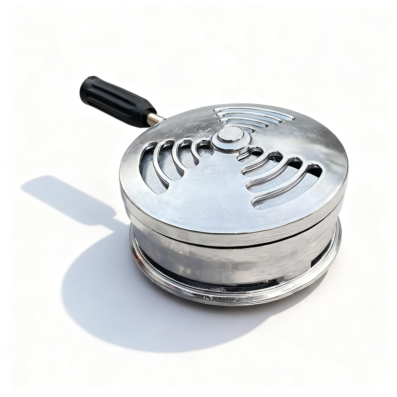 Füstölő serpenyő fémből Dahong 2315462, Szén-izoláció, Szélvédett