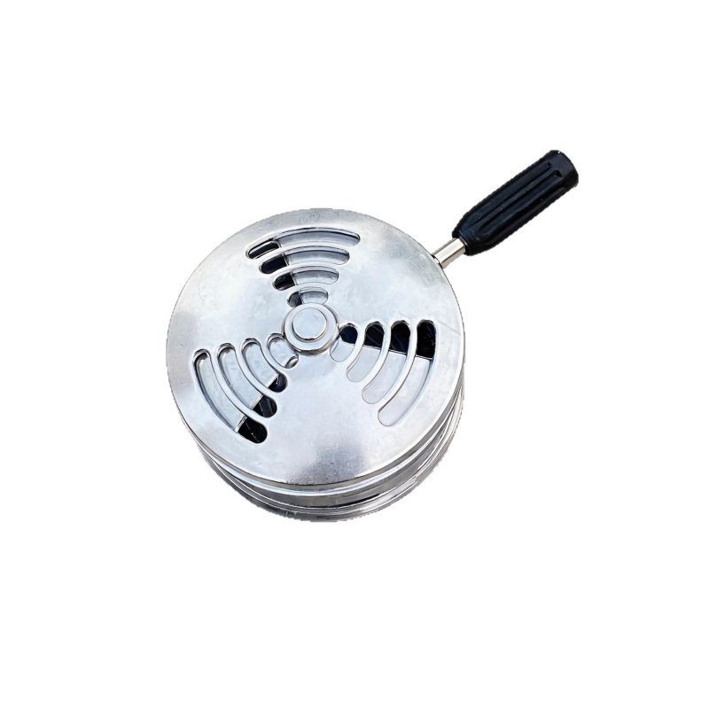 Füstölő serpenyő fémből Dahong 2315462, Szén-izoláció, Szélvédett