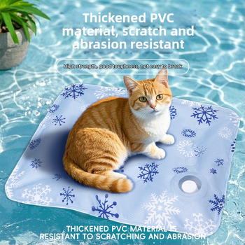 Охлаждаща подложка за котки, платнена гел-лед подложка, котешка седалкова възглавница, марка Cute to all living beings