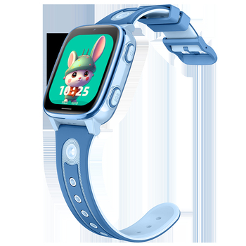 D51 Ceas inteligent pentru copii cu 4G, apeluri video, carcasă din aliaj de titan, curea din silicon, afișaj TFT, încărcare magnetică