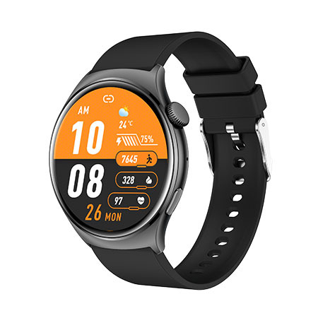 QX10 pametni sat s AMOLED zaslonom, vodootporan za sport, Bluetooth pozivi, praćenje zdravlja (otkucaji srca, krvni tlak, zasićenost kisikom), praćenje sna