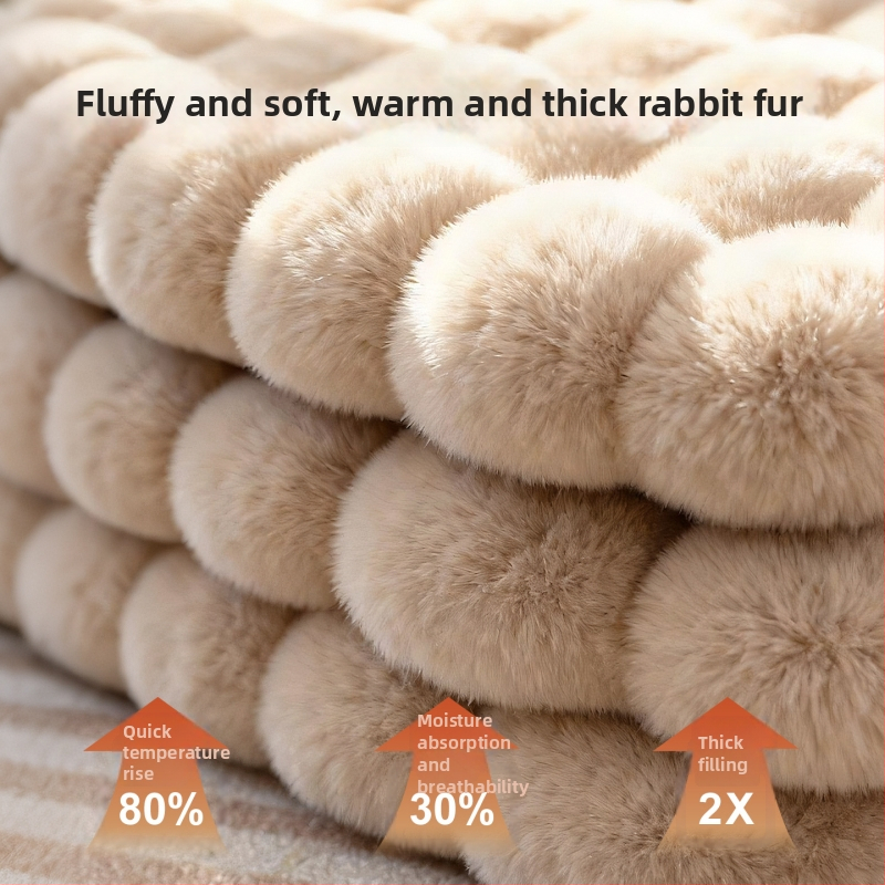 Мат за кучета - топла подложка за спане, вътрешна употреба, миещ се, подходящ за миниатюрни, малки и средни породи