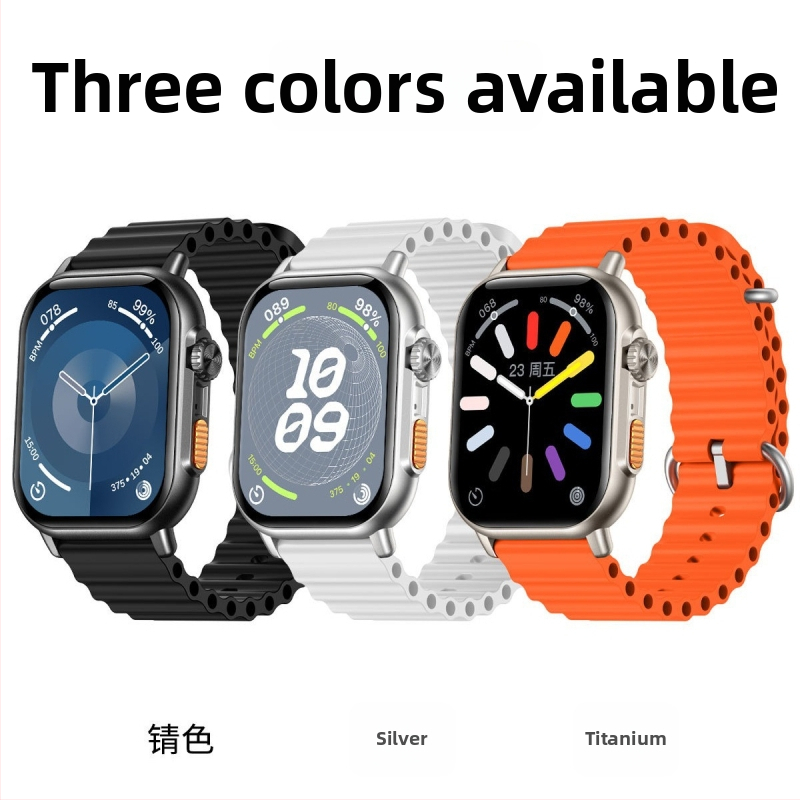 TK23 kültéri sportos okosóra NFC-vel, Bluetooth hívásokkal, szívritmus- és alvásfigyeléssel, vízálló, 21 napos üzemidő