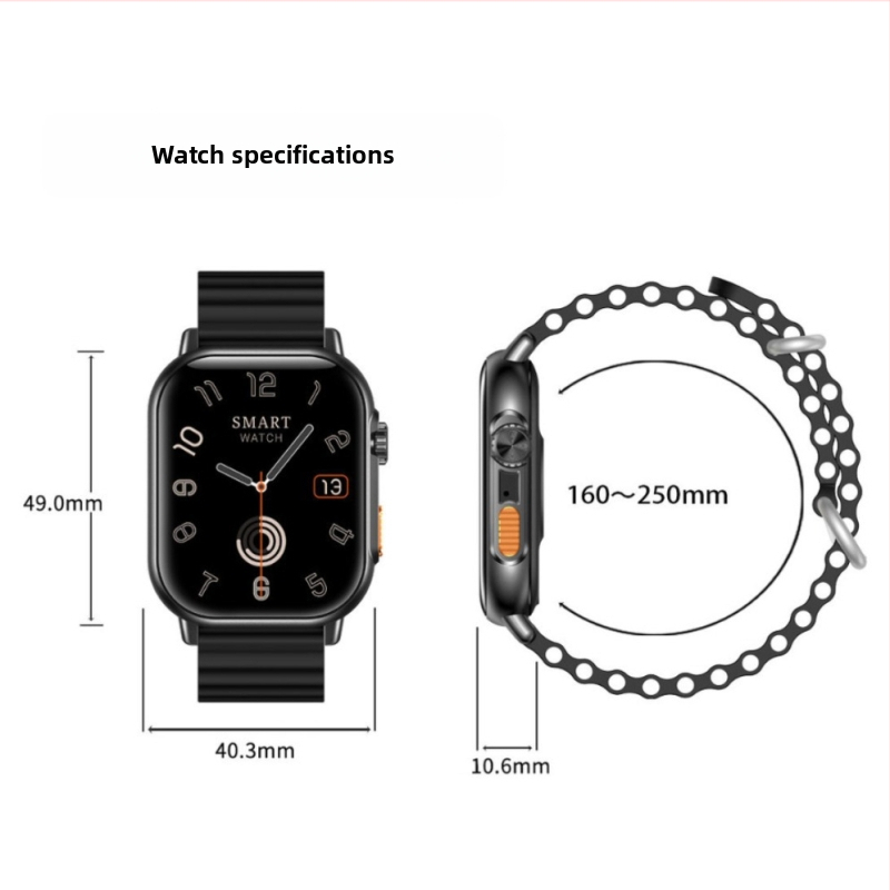 TK23 kültéri sportos okosóra NFC-vel, Bluetooth hívásokkal, szívritmus- és alvásfigyeléssel, vízálló, 21 napos üzemidő