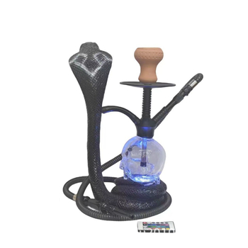 Hookah s oblikom kobre, arapski stil, od smole, s bar osvjetljenjem