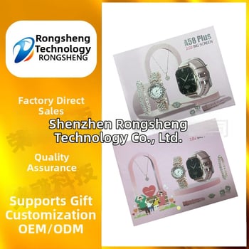 A58Plus pametni sat – promjer 44 mm+, TFT zaslon, silikonasta narukvica, mjerenje srčanog pulsa, praćenje sna