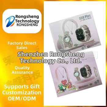 A58Plus pametni sat – promjer 44 mm+, TFT zaslon, silikonasta narukvica, mjerenje srčanog pulsa, praćenje sna