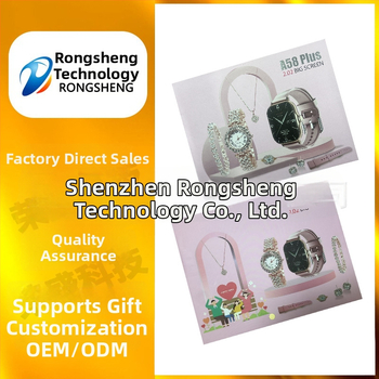 A58Plus pametni sat – promjer 44 mm+, TFT zaslon, silikonasta narukvica, mjerenje srčanog pulsa, praćenje sna