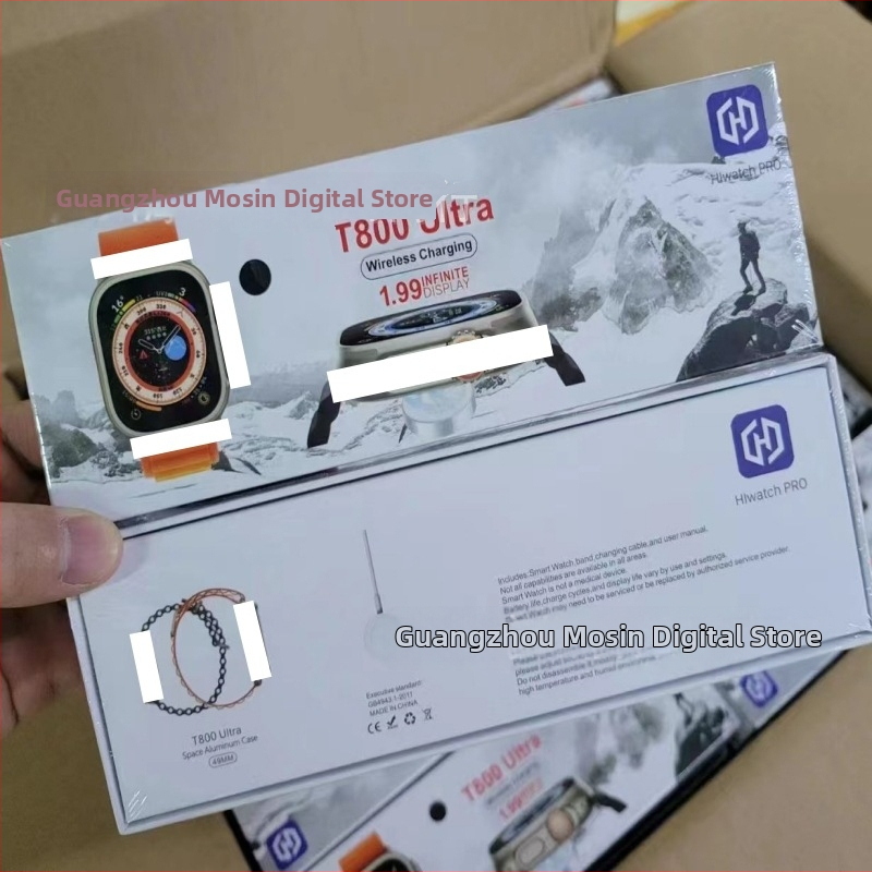 T10Ultra pametni sat: Bluetooth pozivi, praćenje otkucaja srca, krvni tlak, zasićenost kisikom u krvi i praćenje sna