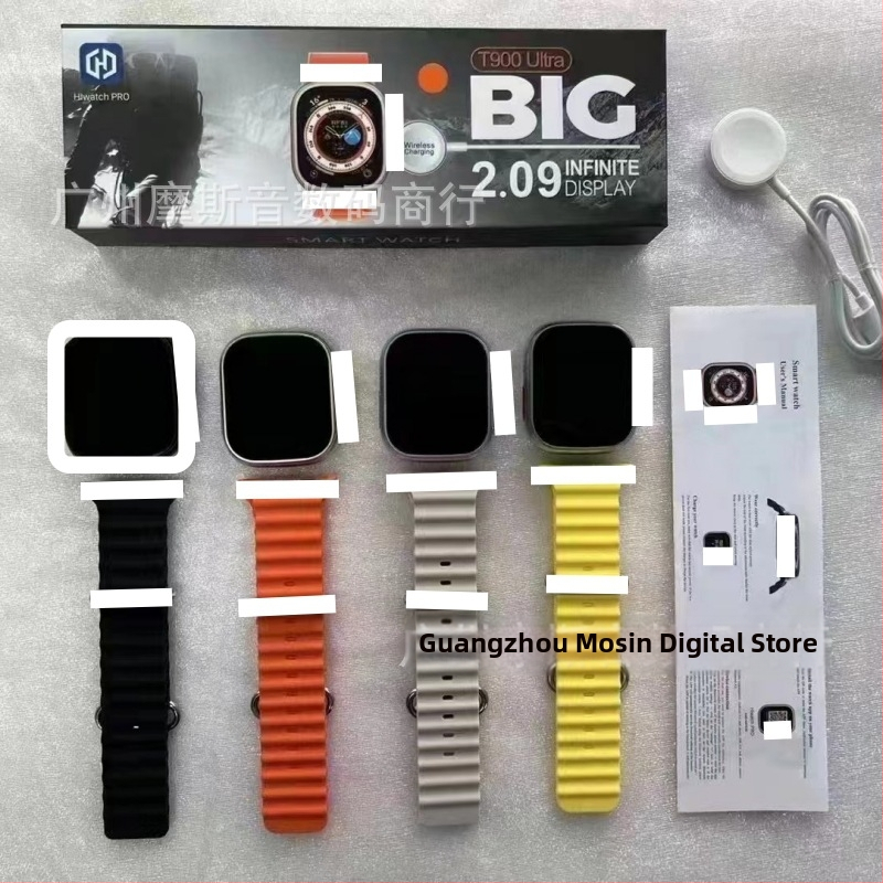 T10Ultra pametni sat: Bluetooth pozivi, praćenje otkucaja srca, krvni tlak, zasićenost kisikom u krvi i praćenje sna