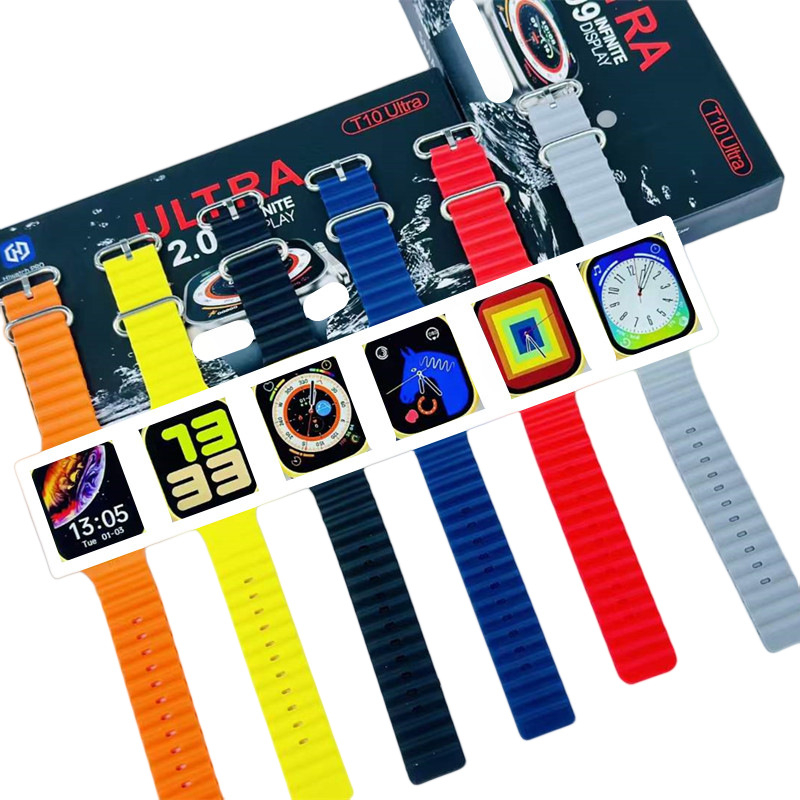 T10Ultra pametni sat: Bluetooth pozivi, praćenje otkucaja srca, krvni tlak, zasićenost kisikom u krvi i praćenje sna