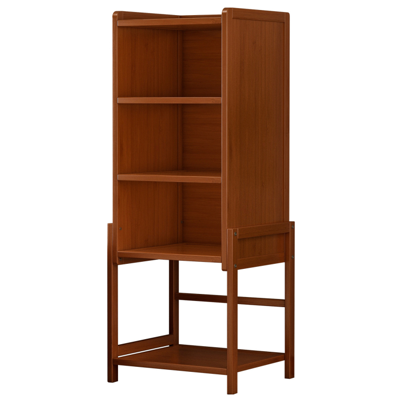 Polica za knjige Haichuan, moderan minimalistički stil, Nanzhu + MDF, model 25579