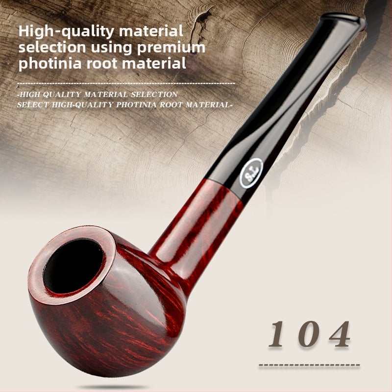 Dýmka, ručne vyrobená z Heather dreva, Capitol Series, lesklý povrch, masívne drevo