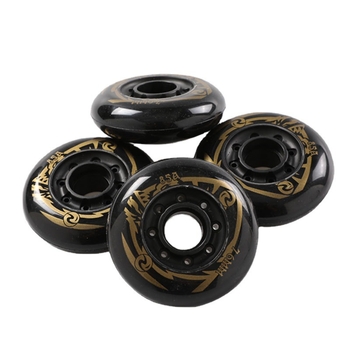 ROSELLE PU τροχός για inline πατίνια — μονής σειράς, παγκόσμια εφαρμογή, αντοχή στη φθορά, υψηλός επαναφορά