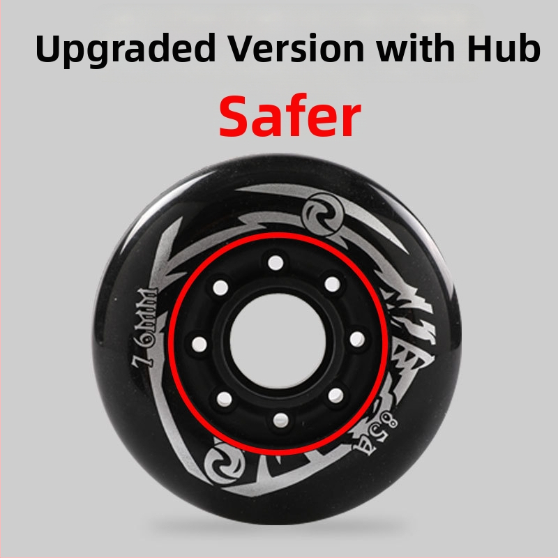 ROSELLE PU τροχός για inline πατίνια — μονής σειράς, παγκόσμια εφαρμογή, αντοχή στη φθορά, υψηλός επαναφορά