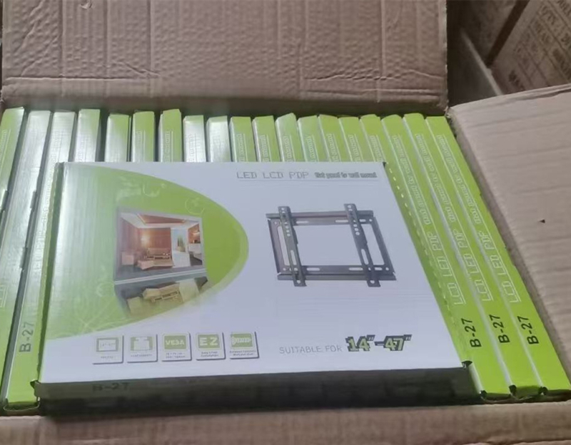 Zidni nosač za TV BG-1, metalni nosač od željeza, podržava do 15 kg, zidna montaža, mehaničko podešavanje
