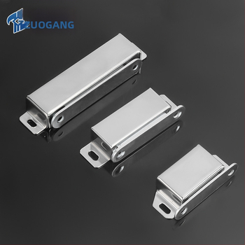 Μαγνήτης πόρτας ντουλαπας από ανοξείδωτο χάλυβα με παχιά μεταλλική πλάκα, μάρκα Left Steel, μοντέλο bxgcx, κατάλληλος για πόρτες ντουλαπών, πόρτες δωματίων και πυρασφάλειας