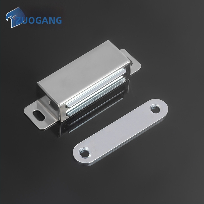 Μαγνήτης πόρτας ντουλαπας από ανοξείδωτο χάλυβα με παχιά μεταλλική πλάκα, μάρκα Left Steel, μοντέλο bxgcx, κατάλληλος για πόρτες ντουλαπών, πόρτες δωματίων και πυρασφάλειας