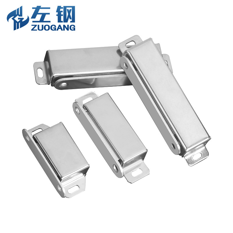 Μαγνήτης πόρτας ντουλαπας από ανοξείδωτο χάλυβα με παχιά μεταλλική πλάκα, μάρκα Left Steel, μοντέλο bxgcx, κατάλληλος για πόρτες ντουλαπών, πόρτες δωματίων και πυρασφάλειας