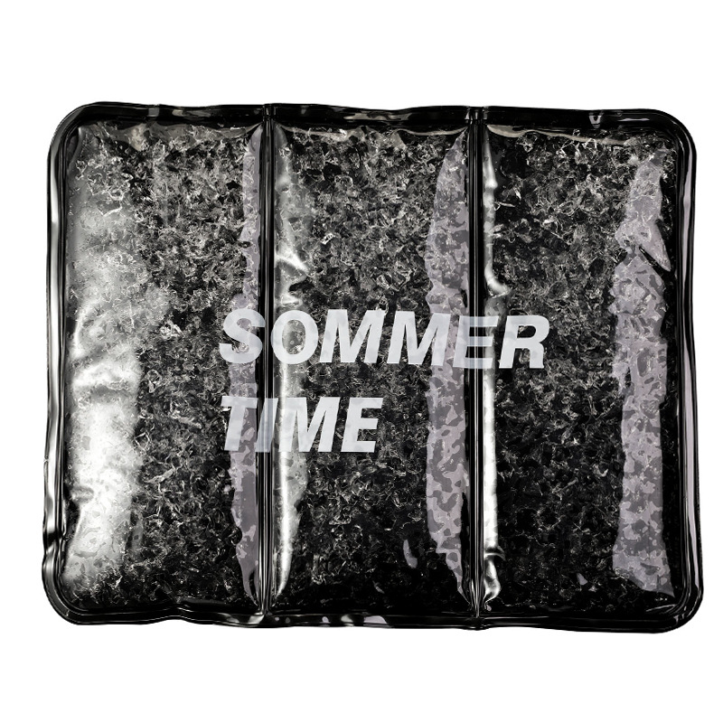 Ледена подложка за охлаждане с PVC покритие, пълнена с ледени кристали, марка Rong Ling, за защита от прегряване и охлаждане, тегло 1150 g