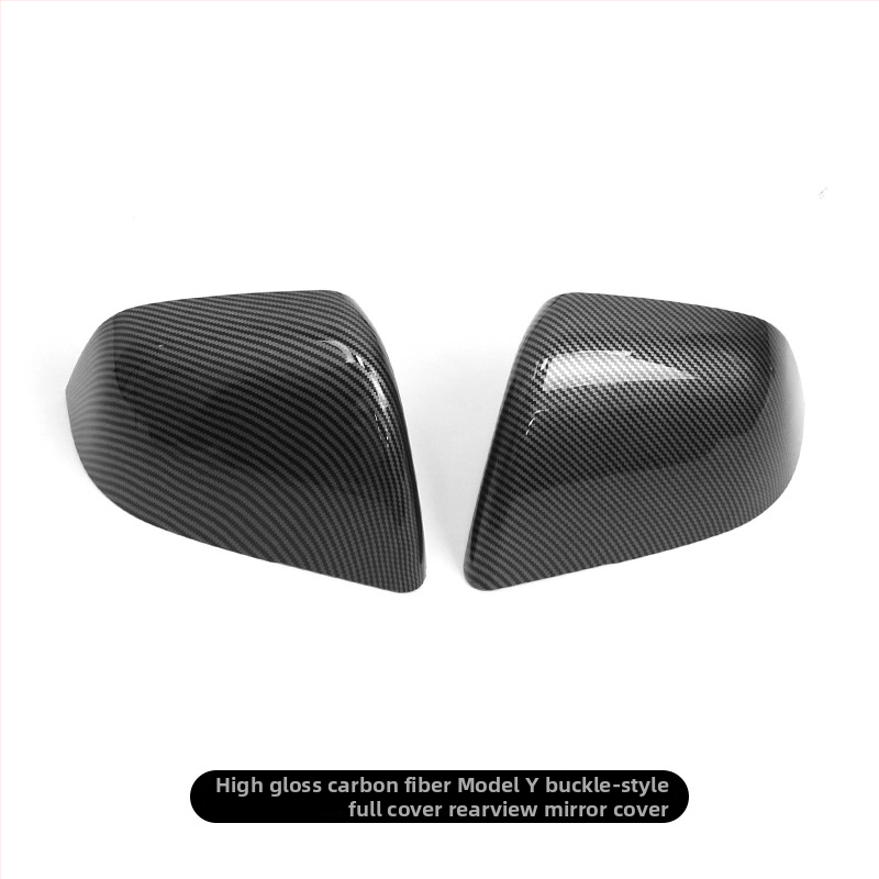 Kryt spätného zrkadla Tesla Model 3/Y – ABS, lepené dolné puzdro krytu, rám šošovky