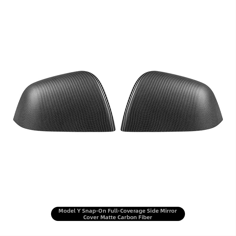 Kryt spätného zrkadla Tesla Model 3/Y – ABS, lepené dolné puzdro krytu, rám šošovky