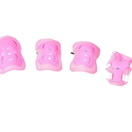 Σετ προστατευτικού εξοπλισμού για παιδιά για ρόλερ-πατινάζ: κράνος, προστατευτικά παλάμου και γόνατα, μάρκα OUSHEN; υλικό σώματος: σφουγγάρι; κατηγορία: συνδυασμένη αθλητική προστασία