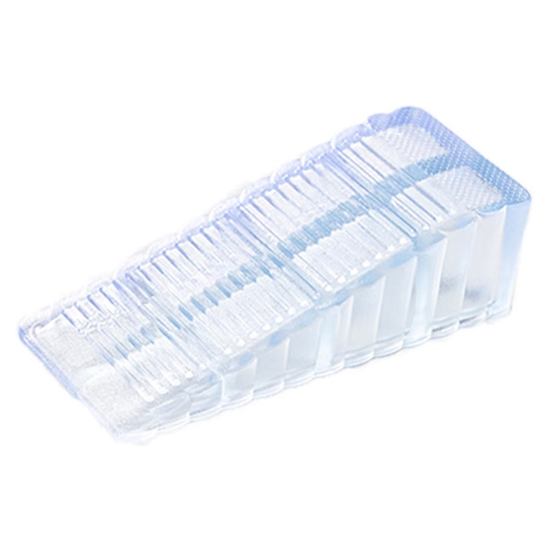 Stopač za vrata - plastični, montiran na pod, protuklizni, moderni minimalistički stil