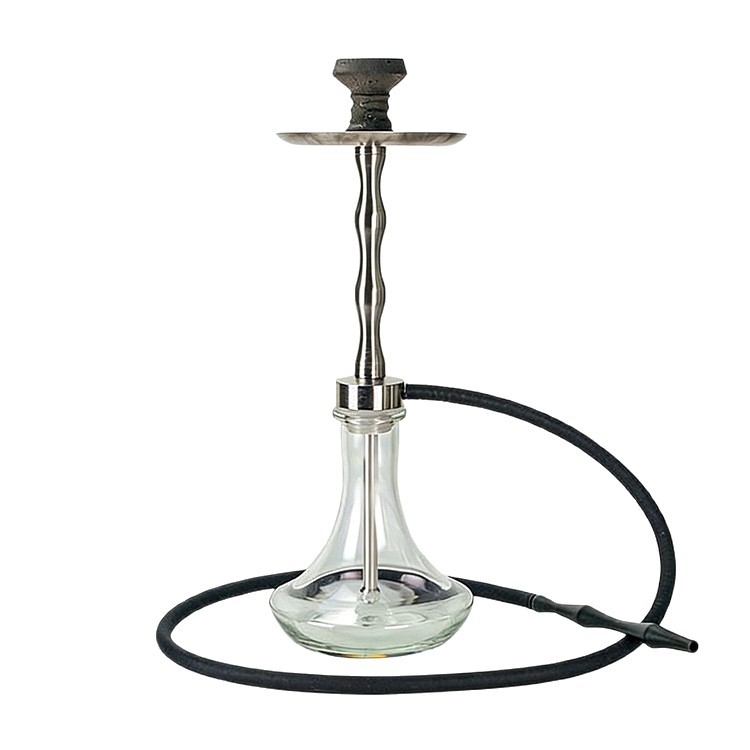 OKHOOKAH nehrđajući čelik Hookah – velika jednodijelna arapska vodena lula, kompletan prijenosni set, model ZLX-57-3003