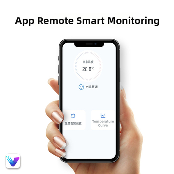 Akvarijski termometar s WiFi i Bluetooth, alarm za temperaturu i daljinsko praćenje putem aplikacije